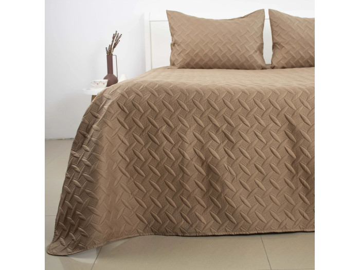 Покрывало TEP VINTAGE 2 наволочки 50*70 см Капучино/Винтаж 240x260