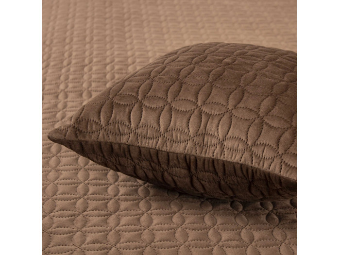 Покрывало TEP VELOUR Коричневый/Мозаика 150x210