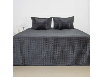 Покрывало TEP VELOUR Черный/Мозаика 150x210