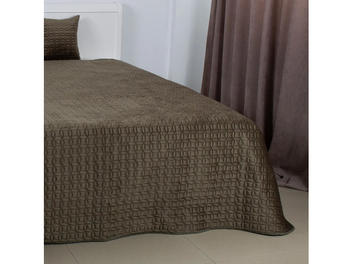 Покрывало TEP VELOUR Хаки/Мозаика 180x240