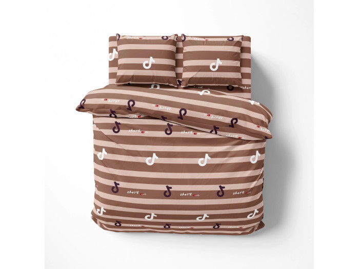 Постельное белье TEP Soft dreams Line Brown 70x70 евро