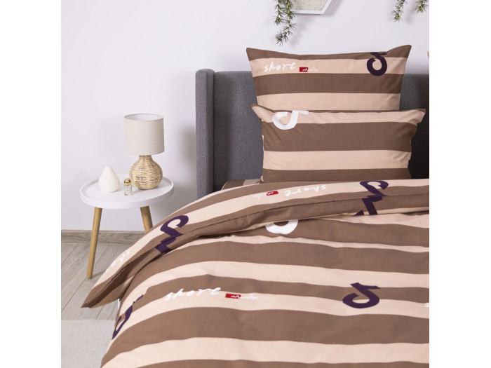Постельное белье TEP Soft dreams Line Brown 70x70 евро