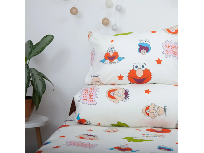Постельное белье TEP Soft dreams Сезам Стрит 50x70 подростковая