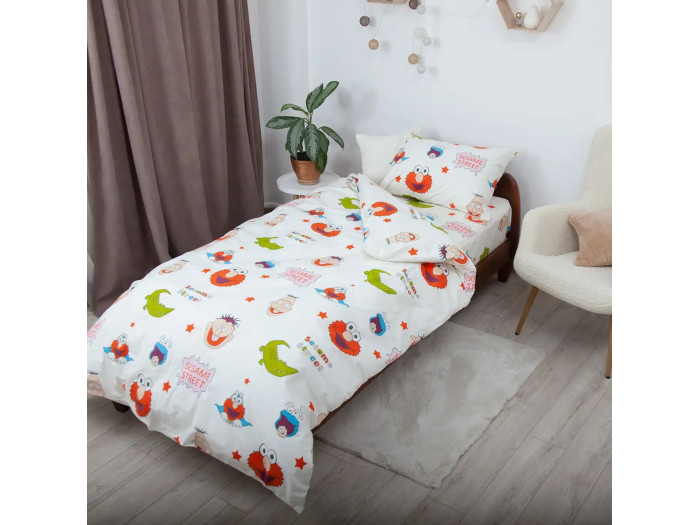 Постельное белье TEP Soft dreams Сезам Стрит 50x70 подростковая