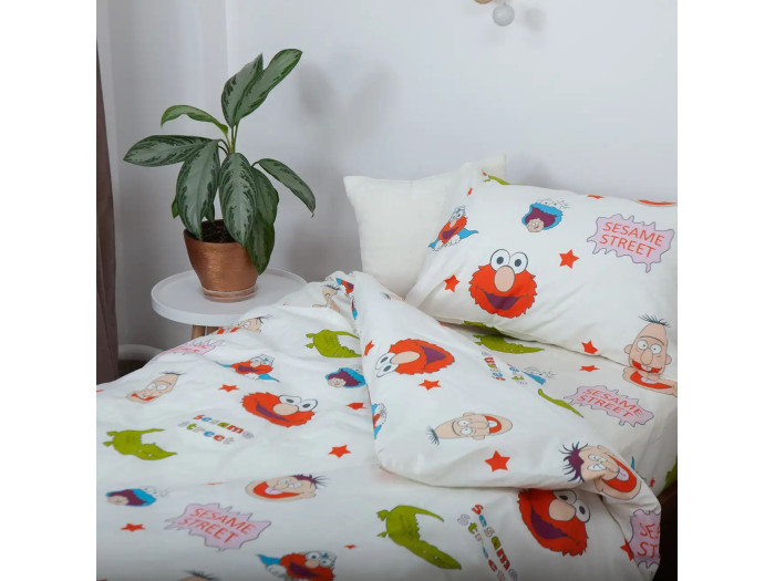 Постельное белье TEP Soft dreams Сезам Стрит 50x70 подростковая
