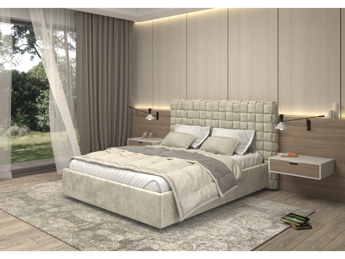 Ліжко Sofyno Подіум Quadro Luxe 140x200